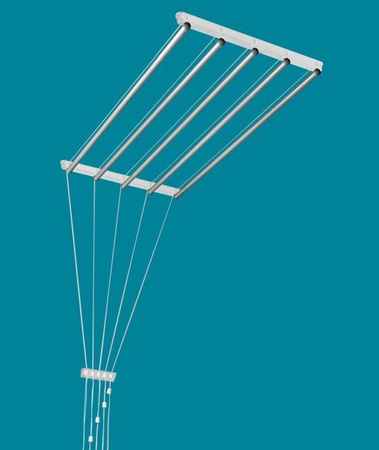 Deckentrockner 5 Stab aluminium ø16 mm rundes Stange