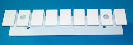 Schloss für Deckentrockner - weiß