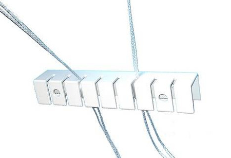 Schloss für Deckentrockner - weiß