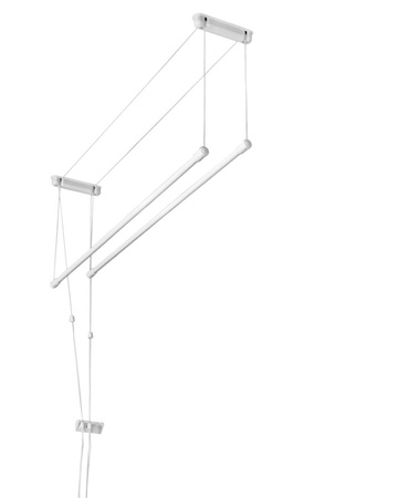 Suszarka sufitowa brodzikowa 2 prętowa stal ø13 mm 60 cm