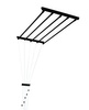Suszarka sufitowa 5 prętowa stal ø13 mm CZARNA